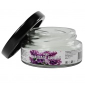 Массажная свеча «Сирень» - 50 мл. - SGAN - купить с доставкой в Красноярске