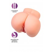 Реалистичный мастурбатор в форме попки с двумя любовными входами - No Name - в Красноярске купить с доставкой
