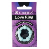 Цветное эрекционное кольцо Love Ring с бусинами - Sitabella - в Красноярске купить с доставкой