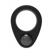 Черное эрекционное кольцо Cockring Single Weight - Dream Toys - в Красноярске купить с доставкой