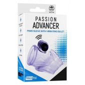 Прозрачная насадка на член Passion Advancer - NMC - в Красноярске купить с доставкой
