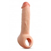 Телесная насадка-удлинитель Thrive 8.75 Inch Realistic Penis Extender Sleeve - 22,2 см. - Blush Novelties - в Красноярске купить с доставкой