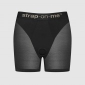 Трусики-шорты для фиксации насадок Strap-on-me Harness Lingerie Halo - size M - Strap-on-me - купить с доставкой в Красноярске