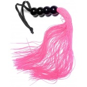 Розовая силиконовая плеть - 35,5 см. - Boys of Toys - купить с доставкой в Красноярске