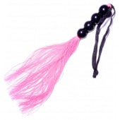 Розовая силиконовая плеть - 35,5 см. - Boys of Toys - купить с доставкой в Красноярске