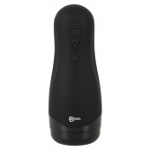 Черный вибромастурбатор с подогревом Masturbator with 3 Functions - Orion - в Красноярске купить с доставкой