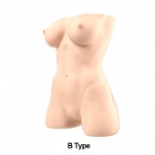 Телесный мастурбатор-торс Jessica B - Naked Factory - в Красноярске купить с доставкой