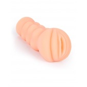 Телесный мастурбатор-вагина с эрекционными кольцами в комплекте - Sexy Girl - в Красноярске купить с доставкой