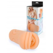 Телесный мастурбатор-вагина с рельефом на поверхности - Sexy Girl - в Красноярске купить с доставкой