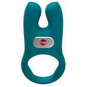 Зеленое эрекционное виброкольцо Nos - Fun Factory - в Красноярске купить с доставкой