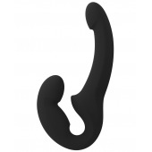 Черный безремневой страпон Share Lite - Fun Factory - купить с доставкой в Красноярске