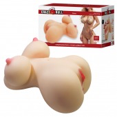 Телесный мастурбатор-торс Fiona - Baile - в Красноярске купить с доставкой