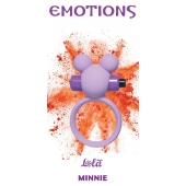 Сиреневое эрекционное виброколечко Emotions Minnie - Lola Games - в Красноярске купить с доставкой