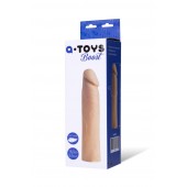 Реалистичная насадка с ярко выраженной головкой - 16,5 см. - A-toys - в Красноярске купить с доставкой