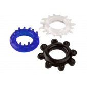 Набор из 3 разноцветных эрекционных колец - A-toys - в Красноярске купить с доставкой