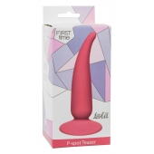 Розовая анальная пробка P-spot Teazer Pink - 12,2 см. - Lola Games - в Красноярске купить с доставкой