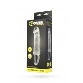 Прозрачная насадка с петлёй для фиксации - 14 см. - ToyFa - в Красноярске купить с доставкой