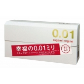 Супер тонкие презервативы Sagami Original 0.01 - 5 шт. - Sagami - купить с доставкой в Красноярске