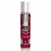 Смазка с ароматом малинового щербета JO Flavored Raspberry Sorbet - 30 мл. - System JO - купить с доставкой в Красноярске Смазка с ароматом малинового щербета JO Flavored Raspberry Sorbet - 30 мл. - System JO - купить с доставкой в Красноярске