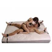 Бондаж для фиксации на кровати Frisky Bedroom Restraint Kit - XR Brands - купить с доставкой в Красноярске