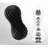 Мастурбатор FLEX Rocky Black с плотным рельефом - Tenga - в Красноярске купить с доставкой