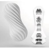 Мастурбатор FLEX Silky White с мягким рельефом - Tenga - в Красноярске купить с доставкой