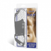 Кольцо на член и мошонку Cock Ring With 2  Ball Stretcher And Optional Weight Ring - BlueLine - в Красноярске купить с доставкой