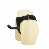 Страпон с изогнутой головкой Ultra Harness Curvy Dildo - 15,8 см. - Baile - купить с доставкой в Красноярске