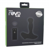 Чёрный перезаряжаемый массажёр предстательной железы NEXUS Revo Slim - Nexus Range - в Красноярске купить с доставкой