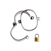 Металлические наручники на замке - ToyFa - купить с доставкой в Красноярске