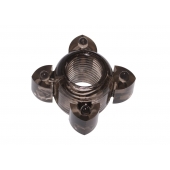 Чёрное эрекционное кольцо Rings Screw - Lola Games - в Красноярске купить с доставкой