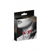 Красный чокер с замком в форме сердца - Bijoux Pour Toi - купить с доставкой в Красноярске
