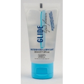 Интимная смазка на водной основе Glide - 30 мл. - HOT - купить с доставкой в Красноярске