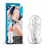 Прозрачный мастурбатор M for Men Hand Tool - Blush Novelties - в Красноярске купить с доставкой