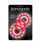 Набор из 3 красных эрекционных колец Renegade Gears - NS Novelties - в Красноярске купить с доставкой