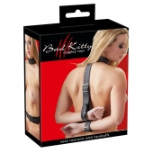 Фиксация на шею и запястья Bad Kitty Neck and Hand Restraints - Orion - купить с доставкой в Красноярске