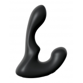 Черный анальный вибростимулятор P-Spot Milker - 14 см. - Pipedream - в Красноярске купить с доставкой