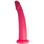 Розовый стимулятор простаты из геля - 18 см. - LOVETOY (А-Полимер) - в Красноярске купить с доставкой