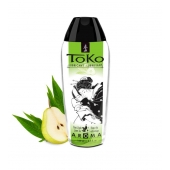 Интимный гель TOKO Pear   Exotic Green Tea с ароматом груши и зеленого чая - 165 мл. - Shunga - купить с доставкой в Красноярске