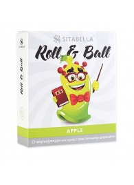 Стимулирующий презерватив-насадка Roll   Ball Apple - Sitabella - купить с доставкой в Красноярске