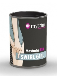 Компактный мастурбатор MasturbaTIN Swirl Girl - MyStim - в Красноярске купить с доставкой