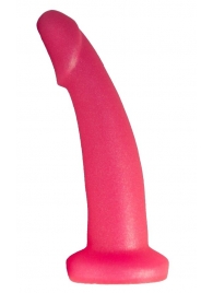 Розовый плаг-массажёр для простаты - 13,5 см. - LOVETOY (А-Полимер) - в Красноярске купить с доставкой