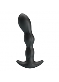 Черный анальный стимулятор простаты с вибрацией Special Anal Massager - 14,5 см. - Baile - в Красноярске купить с доставкой