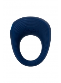 Синее эрекционное кольцо на пенис Satisfyer Ring 2 - Satisfyer - в Красноярске купить с доставкой