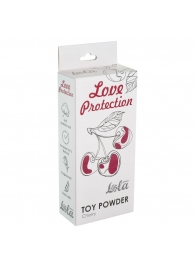 Пудра для игрушек Love Protection с ароматом вишни - 30 гр. - Lola Games - купить с доставкой в Красноярске