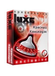 Презерватив LUXE  Exclusive   Красный Камикадзе  - 1 шт. - Luxe - купить с доставкой в Красноярске