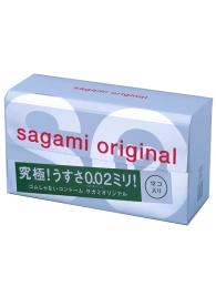 Ультратонкие презервативы Sagami Original - 12 шт. - Sagami - купить с доставкой в Красноярске