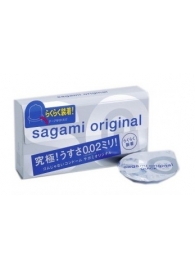 Ультратонкие презервативы Sagami Original QUICK - 6 шт. - Sagami - купить с доставкой в Красноярске