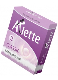 Классические презервативы Arlette Classic - 3 шт. - Arlette - купить с доставкой в Красноярске