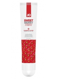 Стимулирующий клиторальный гель со вкусом клубники JO Sweet Berry Heat - 10 мл. - System JO - купить с доставкой в Красноярске